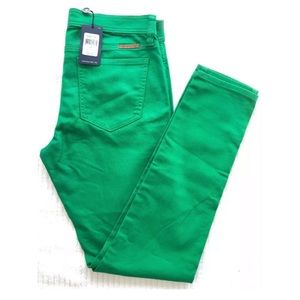 NWT: RALPH LAUREN WOMEN’S GREEN DENIM JEANS 31x30